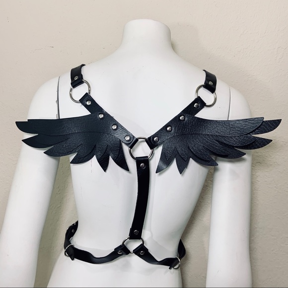 Black Harness O Ring Wings New main image 11